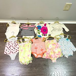 Baby onesie lot